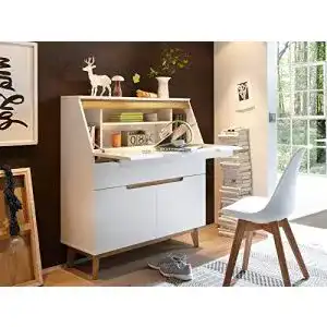 Sekretär möbelando Schreibtsich Bürotisch Laptoptisch Griffith I