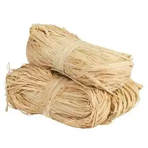 Bast TAZEMAT 150g Raffia Natur Natur Raffia Binde 3 x 50g