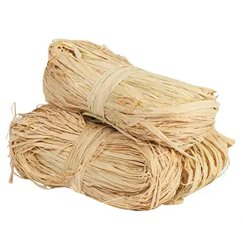 Bast TAZEMAT 150g Raffia Natur Natur Raffia Binde 3 x 50g