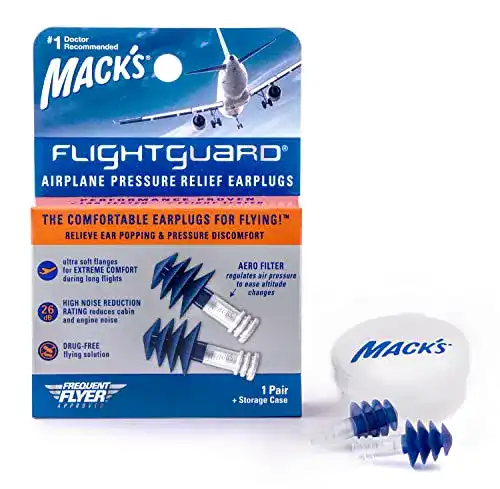 Ohrstöpsel Fliegen Mack’s „Flightguard Airplane“