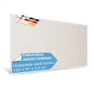 Lochplatten Pegboard Holzlochplatte Valencia 122 x 61 cm