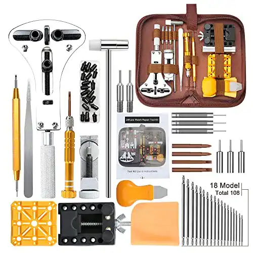 Uhrmacherwerkzeug E·Durable Uhrenwerkzeug Set 149tlg