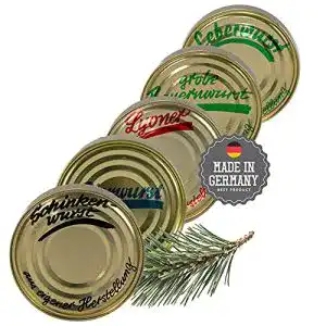 Dosenwurst Schwarzwald Metzgerei: Set – 5x 200g Wurstkonserven