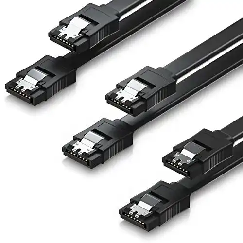 SATA-Kabel deleyCON 3x 50cm SATA III Kabel im Set S-ATA