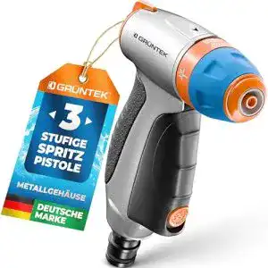 Gartenschlauch-Pistole GRÜNTEK verstellbare Spritzpistole