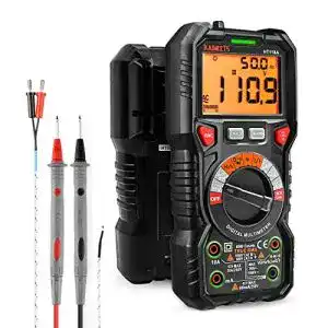 Multimeter KAIWEETS Digital mit LED-Buchsen, CAT III 1000 V