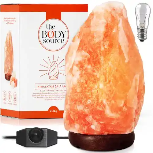 Salzlampe The Body Source Himalaya (2-3 kg) Dimmerschalterlicht