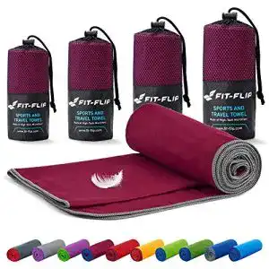 Mikrofaser-Handtuch Fit-Flip Mikrofaser Handtuch Set, 18 Farben