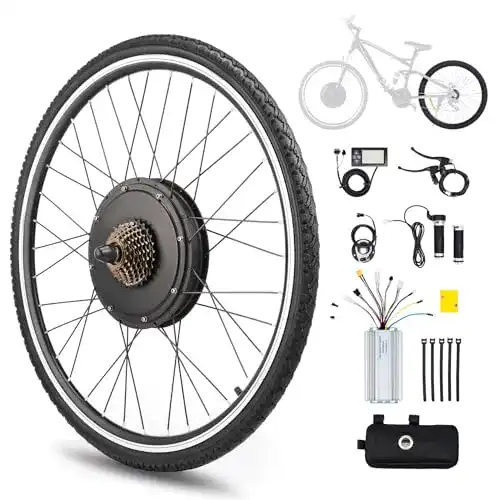 E-Bike-Nachrüstsatz Sfeomi Elektrisches 26” 48V 1000W, Kit
