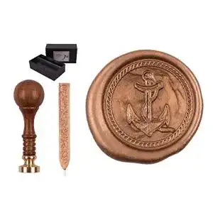 Siegelstempel gravurART Set”Sigillum” Gravur Symbol Anker