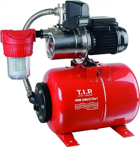 TIP-Hauswasserwerk T.I.P. 31144 HWW 1000/25 Plus F mit Vorfilter