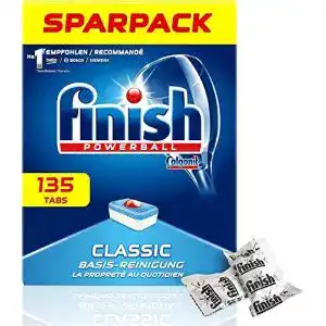 Spülmaschinentabs Finish Classic, phosphatfrei, Sparpack 135 Tabs