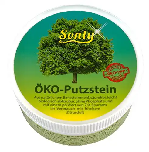 Die beste Glaskeramik-Reiniger Sonty 1 Stück ÖKO Putzstein 400g 2026 Test Bestseller Glaskeramik-Reiniger Sonty 1 Stück ÖKO Putzstein 400g