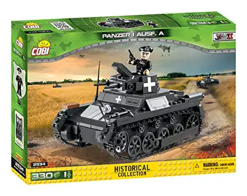 Die beste COBI-Panzer COBI 2534 Panzer I AUSF.A Toys, Grau 2026 Test Bestseller COBI-Panzer COBI 2534 Panzer I AUSF.A Toys, Grau