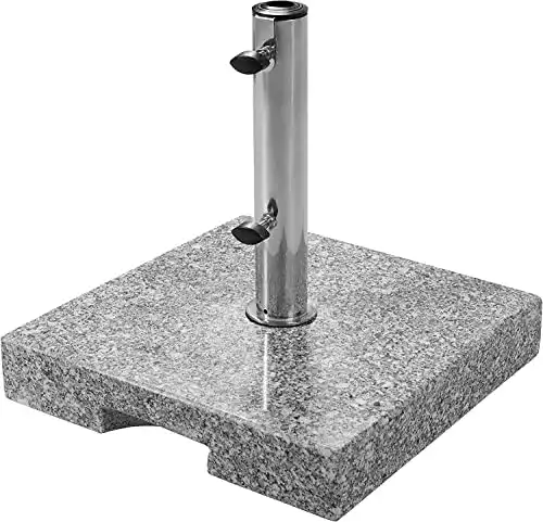 Granit-Schirmständer Doppler Granit Sockel 25 kg hochwertig