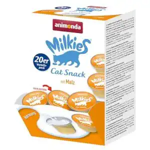Malzpaste (Katzen) animonda Milkies Harmony 4 x 20 Cups à 15 g