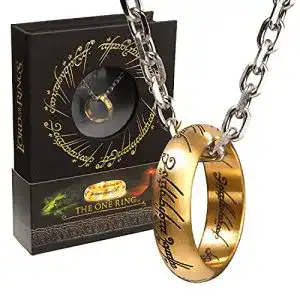 Herr-der-Ringe-Ring The Noble Collection   Der Eine Ring Colgante