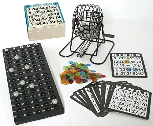 Bingo-Spiel KSS Großes Bingo Spiel + 500 Bingokarten Spiel Set