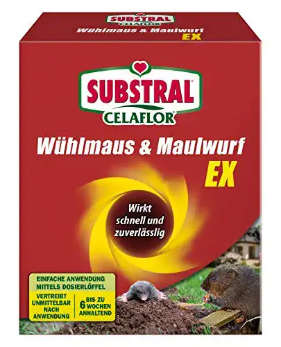 Wühlmausköder Substral Celaflor Wühlmaus & Maulwurf Ex Stop