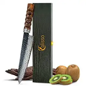 Calisso-Messer Calisso Chefmesser 89 Lagen Damaststahl