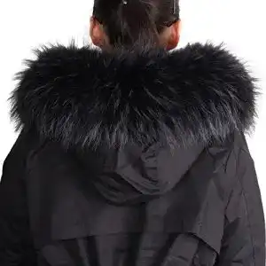 Pelzkragen Dancel Deargles Echt Waschbärpelz 70cm*15cm