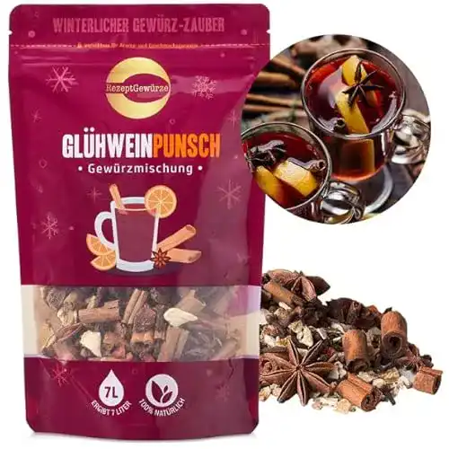 Glühweingewürz NUTRIPUR Punsch und Glühwein, 100g Beutel