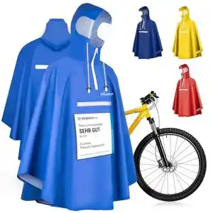 Regenponcho Fahrrad CYCLEHERO Premium Fahrrad Regen Poncho