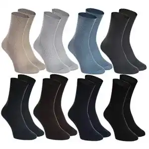 Diabetikersocken Rainbow Socks, Damen Herren, 8 Paar