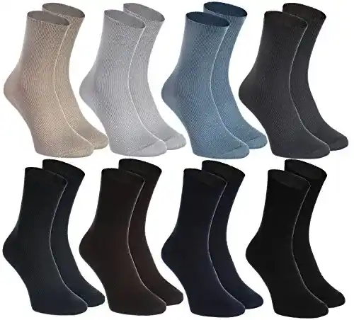 Diabetikersocken Rainbow Socks, Damen Herren, 8 Paar