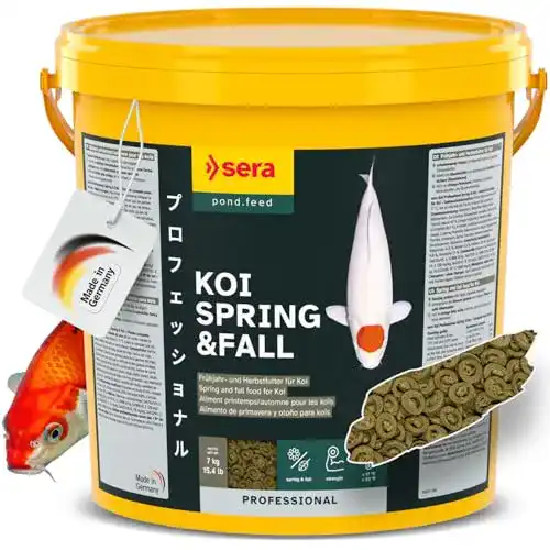 Koifutter sera Koi Professional Frühjahr-/Herbstfutter 7 kg