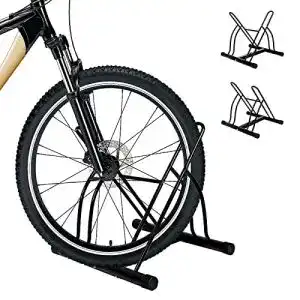 Fahrrad-Abstellständer COSTWAY Fahrradständer für 2 Fahrräder