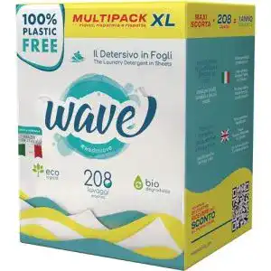 Umweltfreundliches Waschmittel WaVe wash’n’love Wave Washing