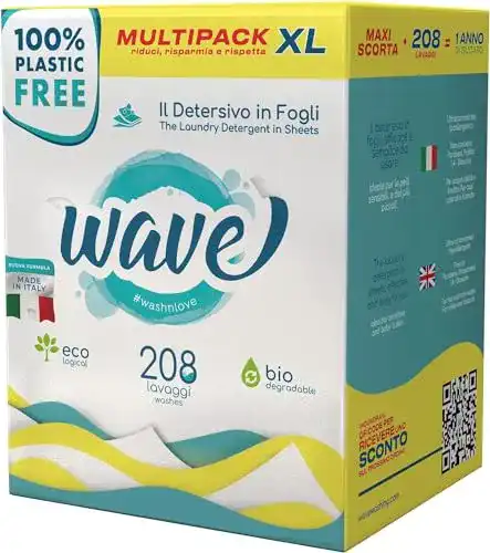 Umweltfreundliches Waschmittel WaVe wash’n’love Wave Washing