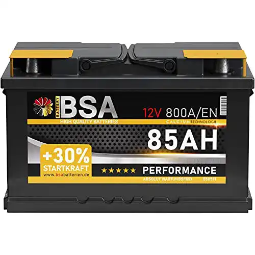 Autobatterie 85Ah BSA 12V Batterie