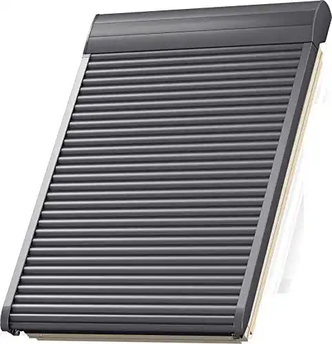 Velux-Rollo VELUX Elektro-Rollladen SML SK06 0000S, Aluminium