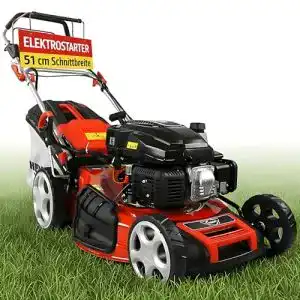 Benzin-Rasenmäher 51 cm Schnittbreite Hecht 5-IN-1