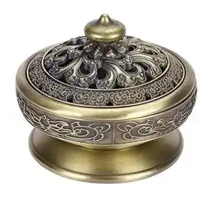 Räucherschale Qchomee Räuchergefäß mit Deckel Porzellan