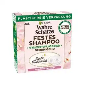 Festes Shampoo Garnier, Sanfte Hafermilch, 1 Stück