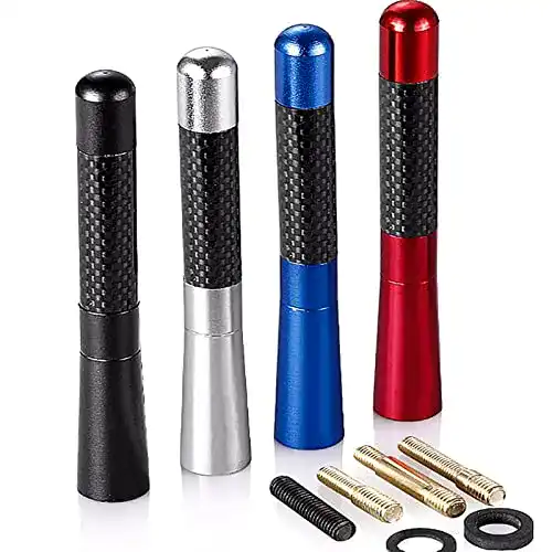 Die beste Autoantenne kurz Senteen, 4pcs, Aluminiumlegierung 2026 Test Bestseller Autoantenne kurz Senteen, 4pcs, Aluminiumlegierung