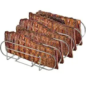 Spareribs-Halter LyximGss Spareribs Halter Grill – Rippchenhalter
