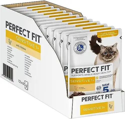 Katzenfutter sensitive Perfect Fit Cat Perfect Fit Sensitive 1+, 12x