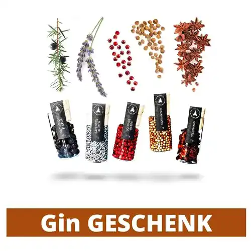 Gin-Botanicals Timber Taste Gin Aromen, 5 naturbelassene