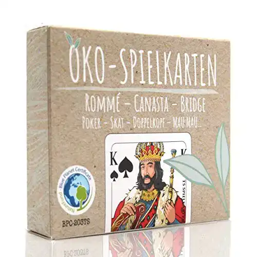 Rommé-Karten TS Spielkarten Öko Rommee Karten, Canasta