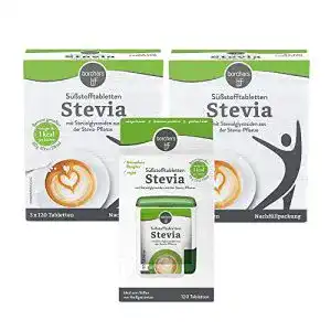 Stevia-Tabs borchers Stevia Spender 120 Tbl. + 2 x Nachfüllpack
