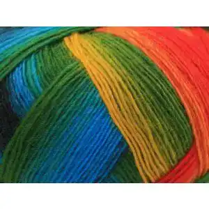 Sockenwolle Lang Yarns 100 g Jawoll Magic Degradé 4-fädig, Fb. 50