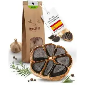 Schwarzer Knoblauch AJO NEGRO DE MOUSE HILL 4 Knollen
