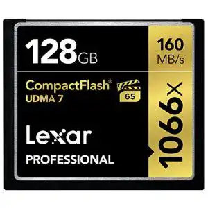 CF-Karte Lexar Professional 128GB 1066x Speed 160MB/s Compact