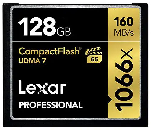 Die beste CF-Karte Lexar Professional 128GB 1066x Speed 160MB/s Compact 2026 Test Bestseller CF-Karte Lexar Professional 128GB 1066x Speed 160MB/s Compact