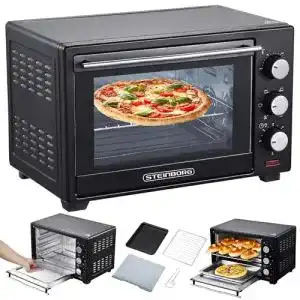 Minibackofen STEInBORG Mini Backofen 25 Liter, 3in1 Backofen