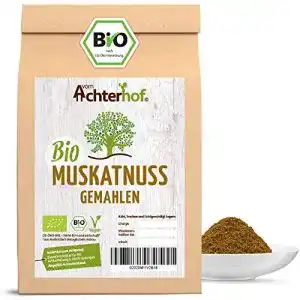 Muskatnuss gemahlen vom Achterhof BIO 100g
